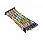 50pcs Silicone Jumper Wire (26AWG, High Temperature Resistant) | 102062 | Accessories by www.smart-prototyping.com